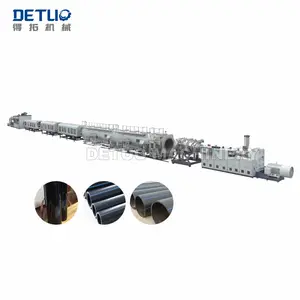 50mm-110mm HDPE/PP/PVC double wall corrugated pipe extrusion line