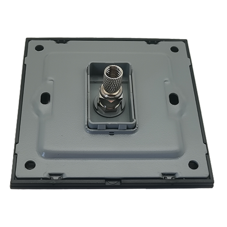 VNX Switch Socket Satellite 10A 250V Push Button Switch Power Electrical Wall Double Sockets and Switches