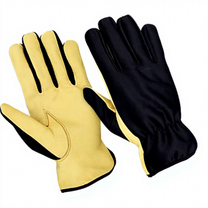 Guantes de Seguridad de Cuero Vacuno Genuino Personalizados de Alta Calidad, Cómodos, de Marca Pakistaní, para Adultos, al Mejor Precio, Guantes Originales - Product Image 1