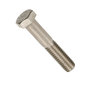 Boulons hexagonaux en acier inoxydable, haute résistance, résistants à la corrosion, finition brute, M6 DIN931 DIN933 - Product Image 1