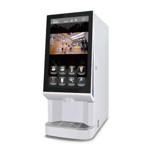 Pilot Commerical <b>Fully</b> <b>Automatic</b> Instant <b>Coffee</b> Maker Vending <b>Machine</b> With 18.5'' Touch Screen - Product Image 1