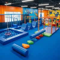Parcours Ninja Premium - Parcours de Défis Guerrier pour Parcs d'Aventure - Utilisation Intérieure - Écologique et Durable - Taille Personnalisable