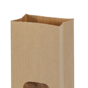Bolsa de Papel Kraft de Grado Alimenticio con Ventana, Estructura con Refuerzo Superior Dentado, Fabricante Vietnamita, Exportador de Empaques con Certificación FSC - Product Image 4