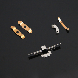 100metal Metal Stamping Parts Stainless Steel Copper Non Standard Industrial Springs Contact Battery Conductivity - Product Image 2