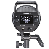JINBEI EF-80BI 80W Bi Couleur Studio Vidéo Lumière Photographique Continue Led Film Lumière Vidéo Lumière