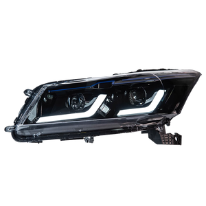 ไฟหน้า LED TYPY สำหรับ Accord รุ่นที่ 8 (2008-2013) 12V 6000K พร้อมไฟวิ่งกลางวันและไฟเลี้ยว ความสว่าง 8000 ลูเมนส์ - Product Image 1