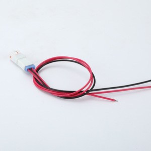 Kabel Harness 2-Core Merah Hitam Kustom dengan Konektor Plastik Tahan Air Putih Oranye untuk Sambungan Daya Peralatan Rumah Tangga - Product Image 2