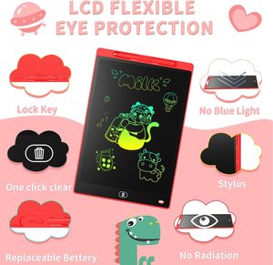 Tablette graphique numérique portable LCD 8,5 pouces en ABS personnalisable pour enfants, idéale comme cadeau de Noël - Product Image 5
