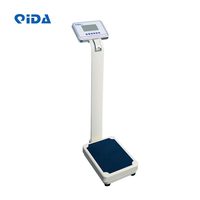 Balance Médicale Électronique Rechargeable pour Mesure de Taille et Poids