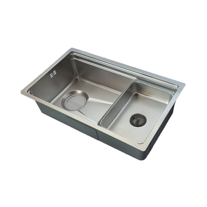 Fabriqué en usine à la main en acier inoxydable 304 sous le comptoir évier de cuisine évier de cuisine en acier inoxydable évier de cuisine en acier inoxydable - Product Image 1