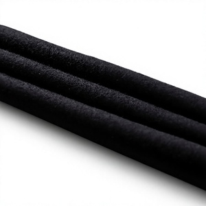 Veste universitaire personnalisée avec logo, manches en cuir, broderie noire, style Letterman – Prix de gros - Product Image 6