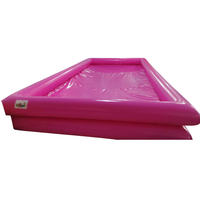Piscine gonflable rose d'extérieur pour enfants, pour la baignade, le jeu, la pêche, le jeu de capture de poissons, le parc aquatique, piscine gonflable pour jeux d'eau