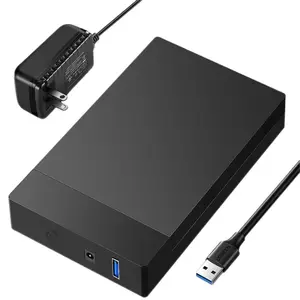 מקרה hdd 3.5 sata usb 3.0 דיסק קשיח חיצוני כונן כונן כונן USB 3.0 3.5 hdd enסגירה