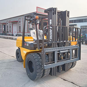 Carretilla elevadora diésel de 5 toneladas con motor japonés, nuevo manejo de materiales, precio barato a la venta, carretilla elevadora personalizada - Product Image 2