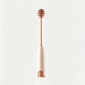 <span class=keywords><strong>Mousseur</strong></span> <span class=keywords><strong>à</strong></span> <span class=keywords><strong>lait</strong></span> portatif <span class=keywords><strong>à</strong></span> piles en acier inoxydable, design classique, écologique, fonctionnement <span class=keywords><strong>à</strong></span> une touche, usage domestique pour le matcha - Product Image 1