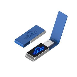 Logo personnalisé éclairage métal memorias clé USB 32 Go clé USB 256 Go USB 3.0 Cadeaux en gros Clé USB 2 To <span class=keywords><strong>cle</strong></span> USB - Product Image 4