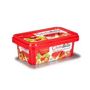 Dispensador de mantequilla de 8oz, inyección de embalaje de mantequilla de queso y margaritas, contenedor de mantequilla de plástico de 250g