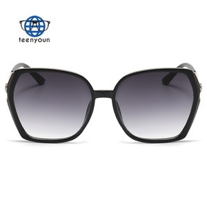 Teenyoun – <span class=keywords><strong>lunettes</strong></span> de soleil carrées en strass pour femmes, verres de luxe pour l'extérieur, nouvelle collection <span class=keywords><strong>2023</strong></span> - Product Image 5
