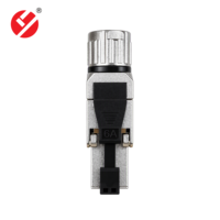 Connecteur RJ45 sans outil Cat6A/6/5E FTP STP pour terminaison sur site, idéal pour le câblage réseau et l'assemblage de cordons de brassage
