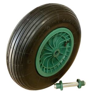 4.00-8 Opblaasbaar Kruiwagenwiel En Band 16 ''Pneumatisch Rubberen Wiel Voor Kruiwagen Tuinwagen En Aanhangwagen Karren - Product Image 4