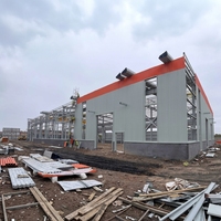 Structure en acier préfabriquée pour entrepôt industriel, bâtiment d'usine et entrepôt de stockage |   Solution de structure en acier à grande portée