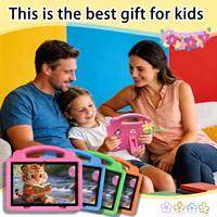 Tablet Android 12 Baru 10.1 Inci untuk Anak-anak 3GB+64GB MTK Octa Core Baterai 4000MAH Wi-Fi IPS 1280x800