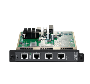 Módulo de Tarjeta de Servicio Intercambiable en Caliente TP-LINK TL-ILPU800-4G de 4 Puertos Gigabit para el Switch de Chasis Industrial Administrado TL-IS800-4T - Product Image 2