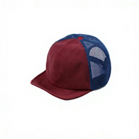 Casquette Trucker en Maille Personnalisée avec Logo Premium, 6 Panneaux, Visière Courte, Souple, Non Structurée, Fermeture Snapback, Respirante, pour Sport en Extérieur, Vente en Gros