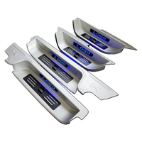 HY Alphard Vellfire LexusLM - Seuil de porte coulissant arrière éclairé par LED - Marchepied de bienvenue - Seuil de porte intérieur - Pédale en aluminium AH20 30 40