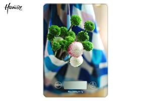 Amazon Bestseller 5kg 10kg digitale Küchen waage Wasserdichtes Glas gewicht Elektronische Lebensmittel Küchen waage - Product Image 2