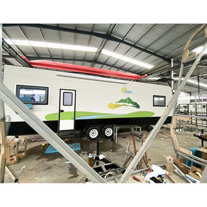 Camp, camping, B&B, site panoramique, complexe hôtelier, luxe léger, remorque de traction extérieure, caravane de voyage, camping - Product Image 3