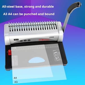 Hướng dẫn sử dụng vòng cao su kẹp Dải đấm <span class=keywords><strong>21</strong></span> lỗ a3a4 giấy tập tin lưu trữ Đấu Thầu Bìa đấm máy 10 lỗ máy tính RÀNG BUỘC - Product Image 4