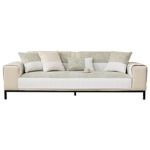 <b>Sofa</b> Cushions Printed Chenille 145-185CM Non-Slip All Seasons <b>Sofa</b> <b>Cover</b> Pad Type Plants And Flowers Pattern - Product Image 5
