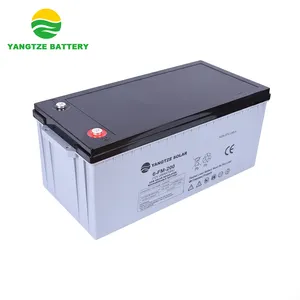 10 Jahre Garantie 12v 200ah Blei-Säure-Rakete Solar panel Batterie