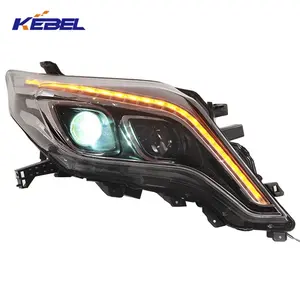 KEBEL רכב נהיגה אורות TTY001-V1T TTY009-V1T TTY009-V2T TTY014-V2T קדמי led ראש מנורת עבור טויוטה פראדו V1 V2 2014 2018