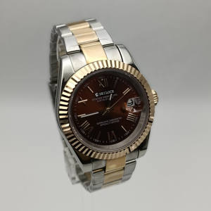 Nouvelle montre mécanique sportive avec cadran romain, design multifonction, bracelet en acier, montre pour homme d'affaires NH35 - Product Image 5