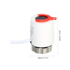 Attuatore termico NC 230V per <span class=keywords><strong>riscaldamento</strong></span> <span class=keywords><strong>a</strong></span> <span class=keywords><strong>pavimento</strong></span> <span class=keywords><strong>collettore</strong></span> normalmente chiuso attuatore elettrico - Product Image 3