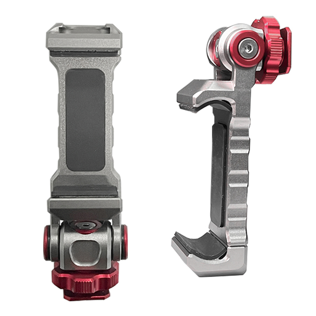 Car Snail Phone Holder Tripod Mount New Universal Smartphone Mount Adapter With Hot Shoe Adjustable Cell Phone Clip Clamp
