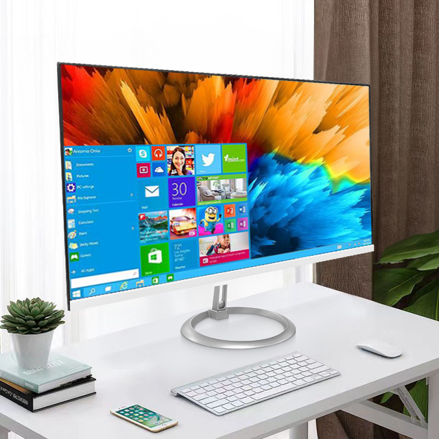 Affordable Computer Full Set 8GB RAM 512GB SSD Home Office Gaming Pc Desktop Computer Gamers I9 I7 I5 I3