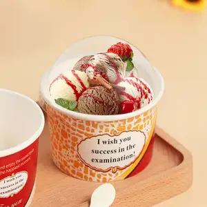 Cups 114 Sticks Haagen Daz Customizable Insulated Kraft Wholesale Calippo Macdonald Mini Home Made Paper 3Oz Ice Cream Cup