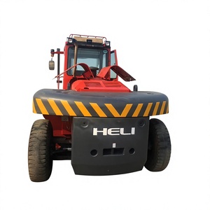 Montacargas japonés usado HELI FD160 CPCD160 de 15 y 16 toneladas con 2 mástiles, desplazamiento lateral, 6 m de altura en Shanghái, en oferta. - Product Image 1