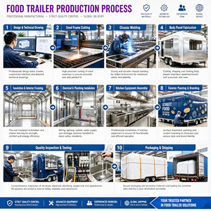 Food Truck Personalizzato per BBQ, Pizza, Hamburger, Gelato, Caffè - Produzione di Rimorchi Alimentari su Misura in Vendita negli USA e in Turchia - Product Image 5