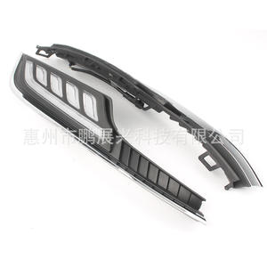 Couvre-phare antibrouillard avant à LED pour Volkswagen Golf 7, noir ABS, gauche et droite, 2015-2017 - Product Image 3