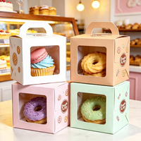Boîte d'emballage pour œufs et biscuits, personnalisable avec logo, en carton ondulé recyclable, gaufrage, pour boulangerie, pâtisserie, macarons, biscuits