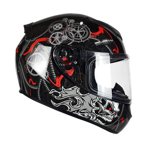 Nuevo Casco de Moda Integral para Motocicleta Eléctrica y Go-Kart Tallas M/L/XL/XXL Aprobado por <span class=keywords><strong>ECE</strong></span> R22.06/DOT para Conducción Todoterreno - Product Image 3
