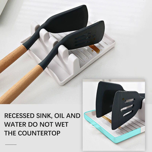Meilleures ventes : Support multifonctionnel pour ustensiles <span class=keywords><strong>de</strong></span> <span class=keywords><strong>cuisine</strong></span> (cuillère, spatule, couvercle <span class=keywords><strong>de</strong></span> casserole), <span class=keywords><strong>Tapis</strong></span> <span class=keywords><strong>de</strong></span> <span class=keywords><strong>table</strong></span> moderne sans perforation - Product Image 5