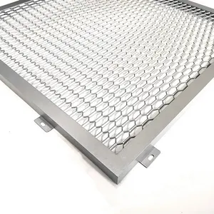 ACEBOND металлический декоративный материал PPG алюминиевая сетчатая панель для строительства лестницы