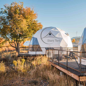 Les tentes géodésiques de Glamping de 5 M imperméabilisent le dôme d'igloo avec extérieur - Product Image 1