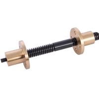 Vis à billes trapézoïdale à plomb TR12 * 12mm avec écrou en laiton pour moteur pas à pas