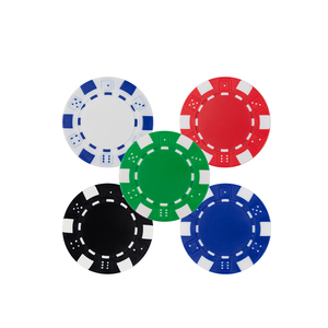 YH 500 Chip Set Serigrafía Muti <span class=keywords><strong>Colores</strong></span> <span class=keywords><strong>Ruleta</strong></span> en blanco Poker Chip Set para Casino - Product Image 2